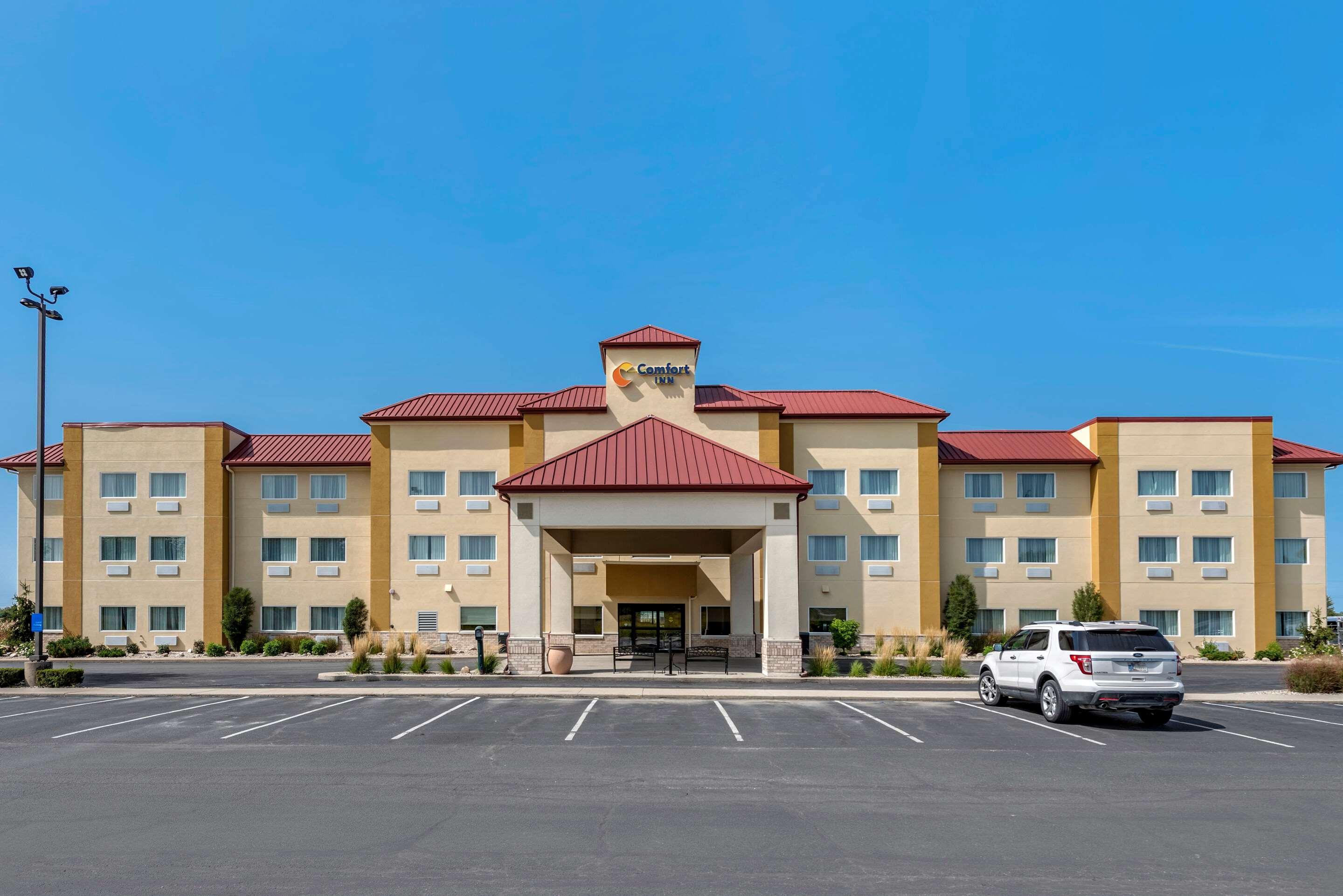 Comfort Inn Crawfordsville Exterior foto